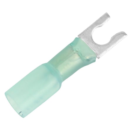 Pacer Group Pacer 16-14 AWG Heat Shrink Spade Terminal - No 8 Stud Size - 100 Pack TE14-8SLF-100